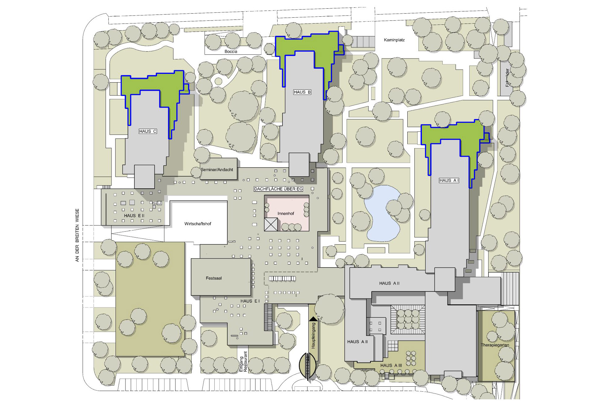 Fahr Architekt Hannover - Eilenriedestift Dachterrassen <small>Hannover</small>